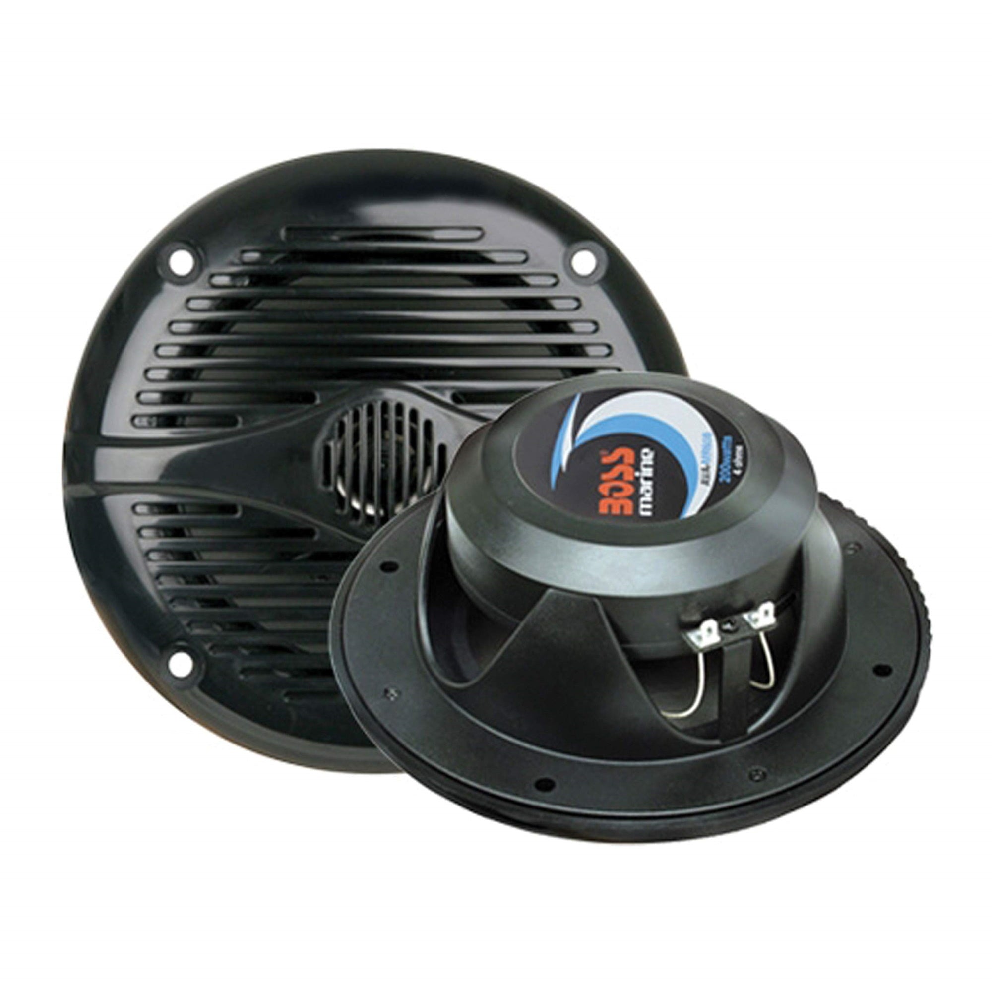 Boss Audio Mr50B Black 5.25' Round Speakers (Pair)