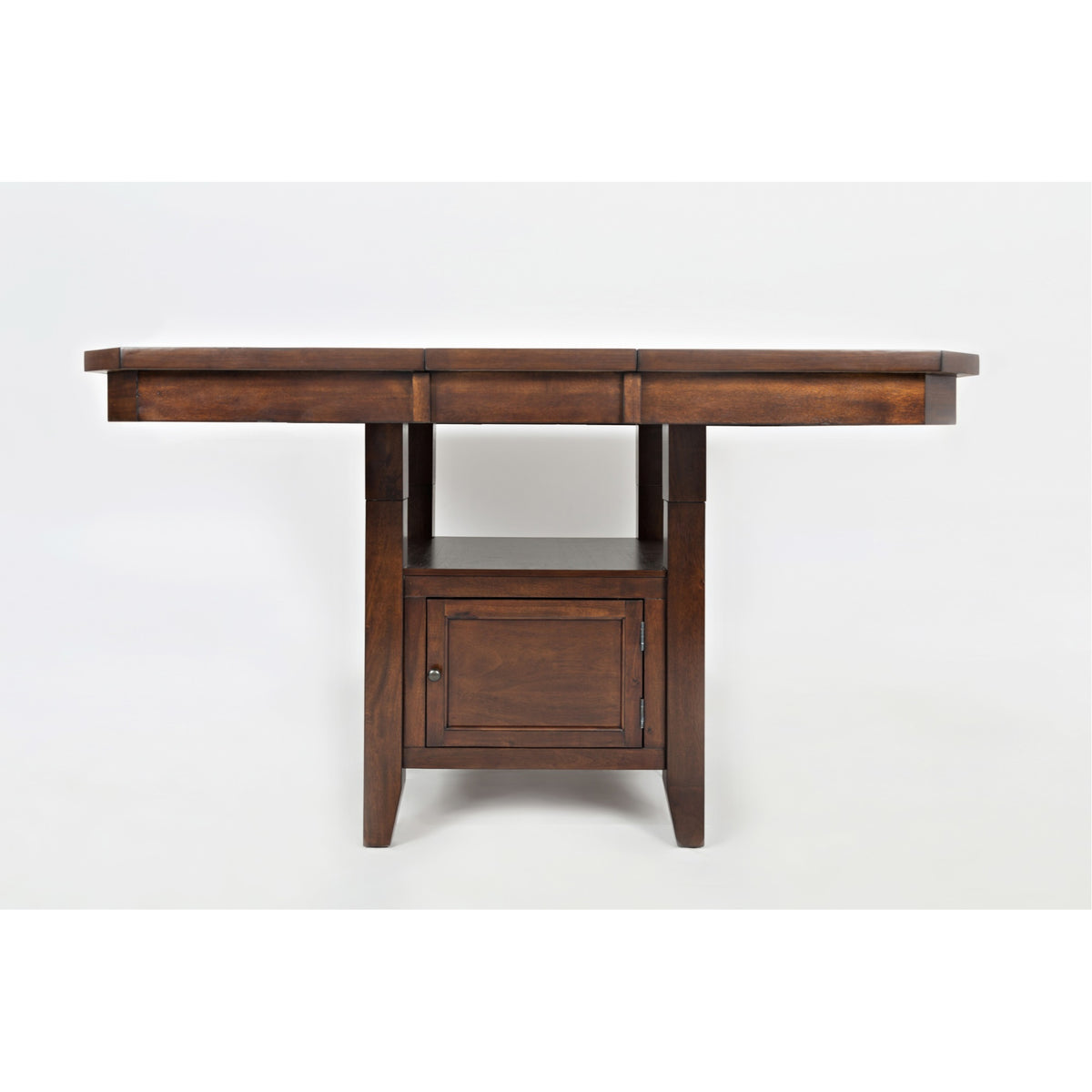 Manchester Contemporary Adjustable Height Storage Square 54' Dining Table