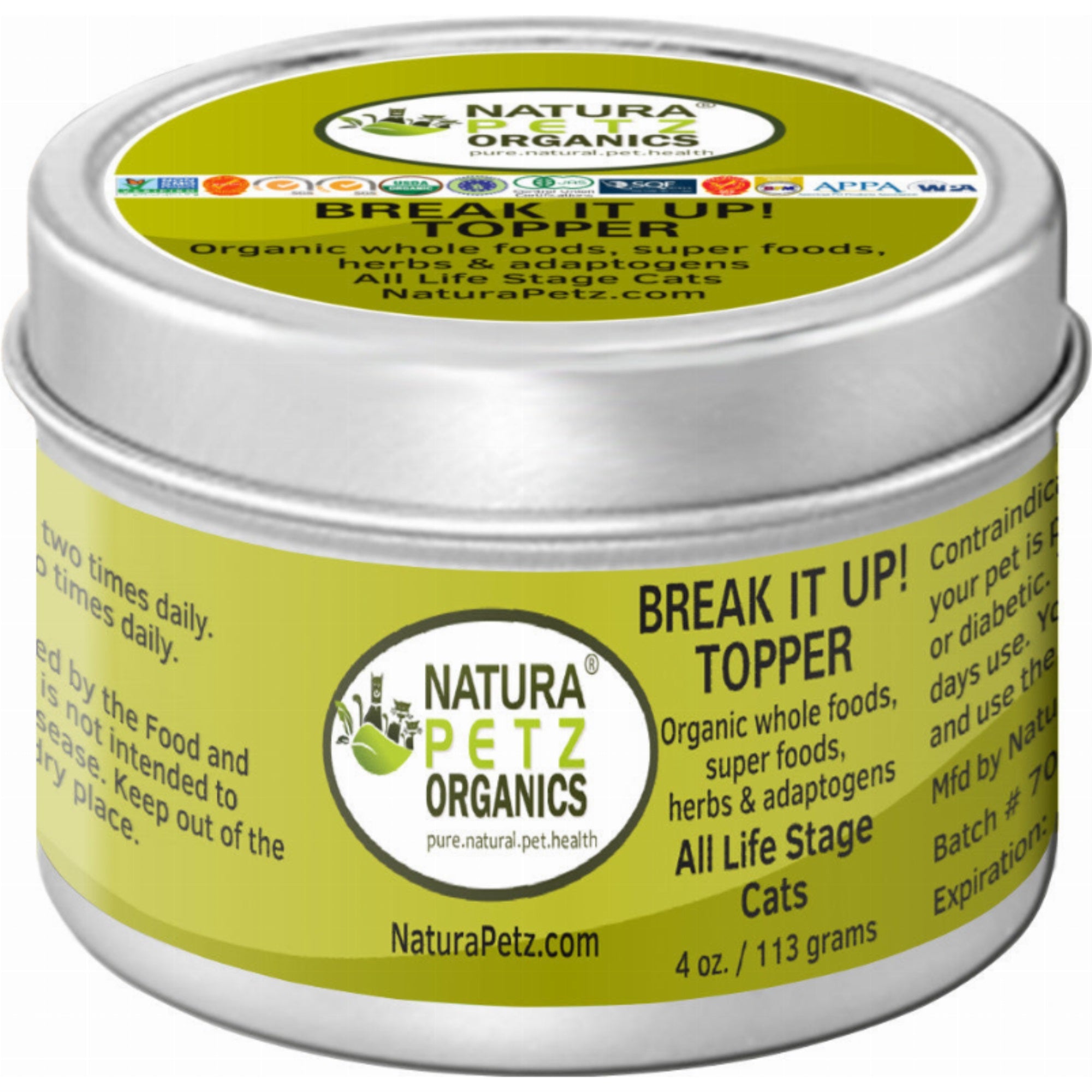 Break It Up! Meal Topper Stone Breakder Stone Eliminator* For Dogs And Cats - Flavored Meal Topper For Stones*