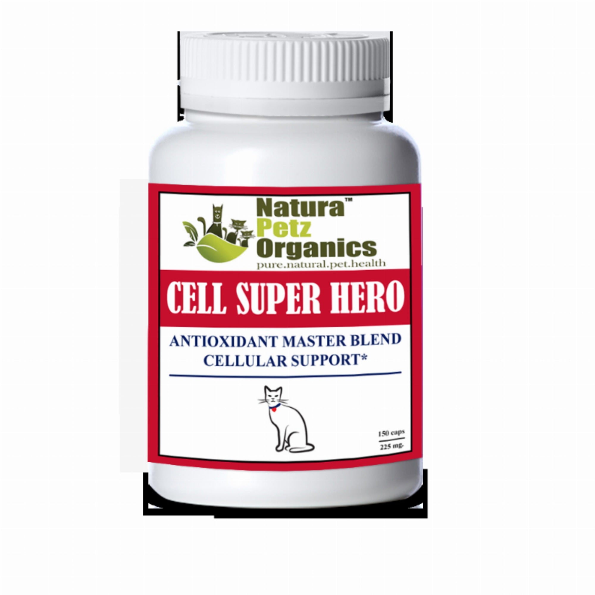 Cell Super Hero Max* Antioxidant Master Blend Cellular Support* Dogs Cats