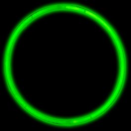 Glow Necklace Green Tube of Fifty
