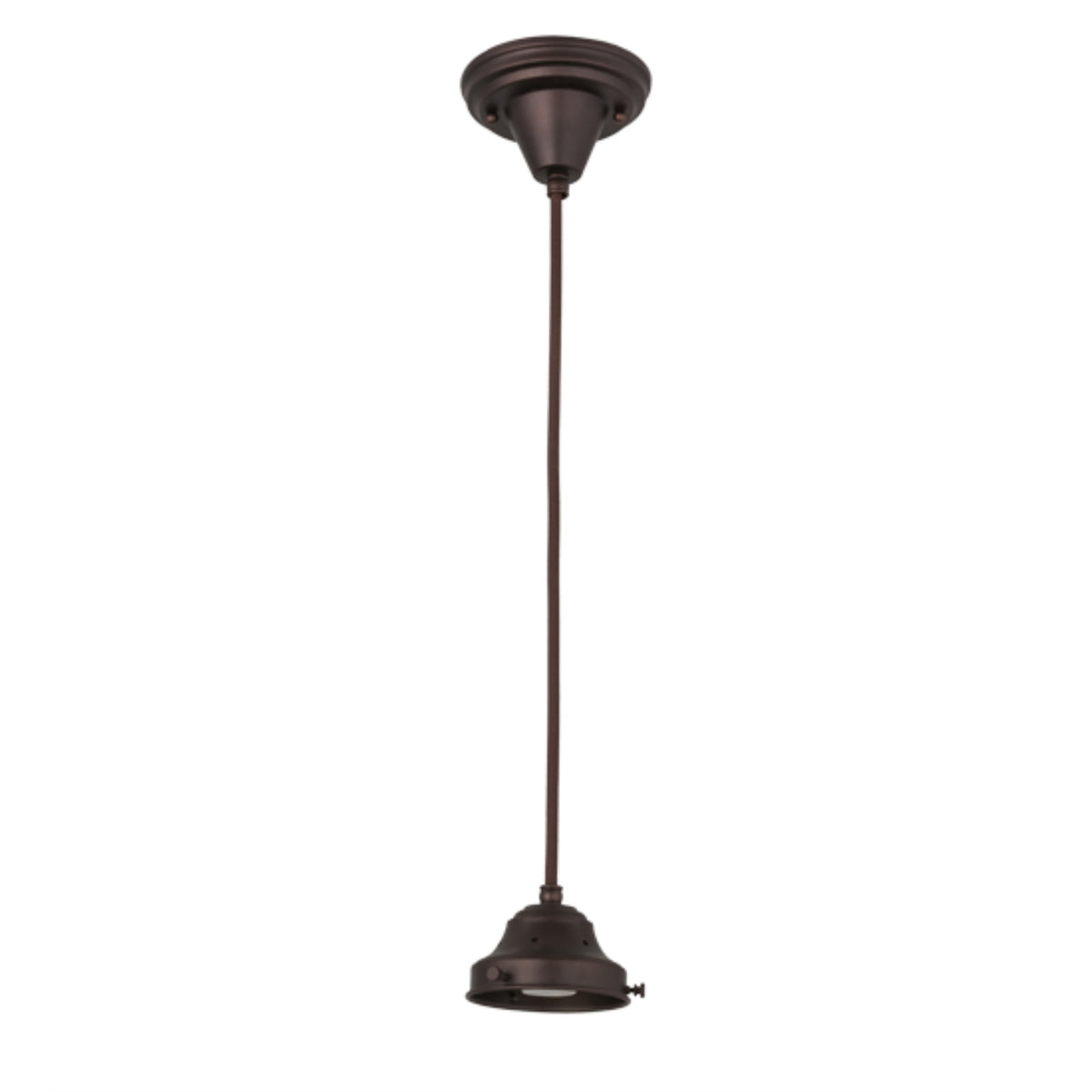 4'W Revival Mahogany Bronze Pendant Hardware