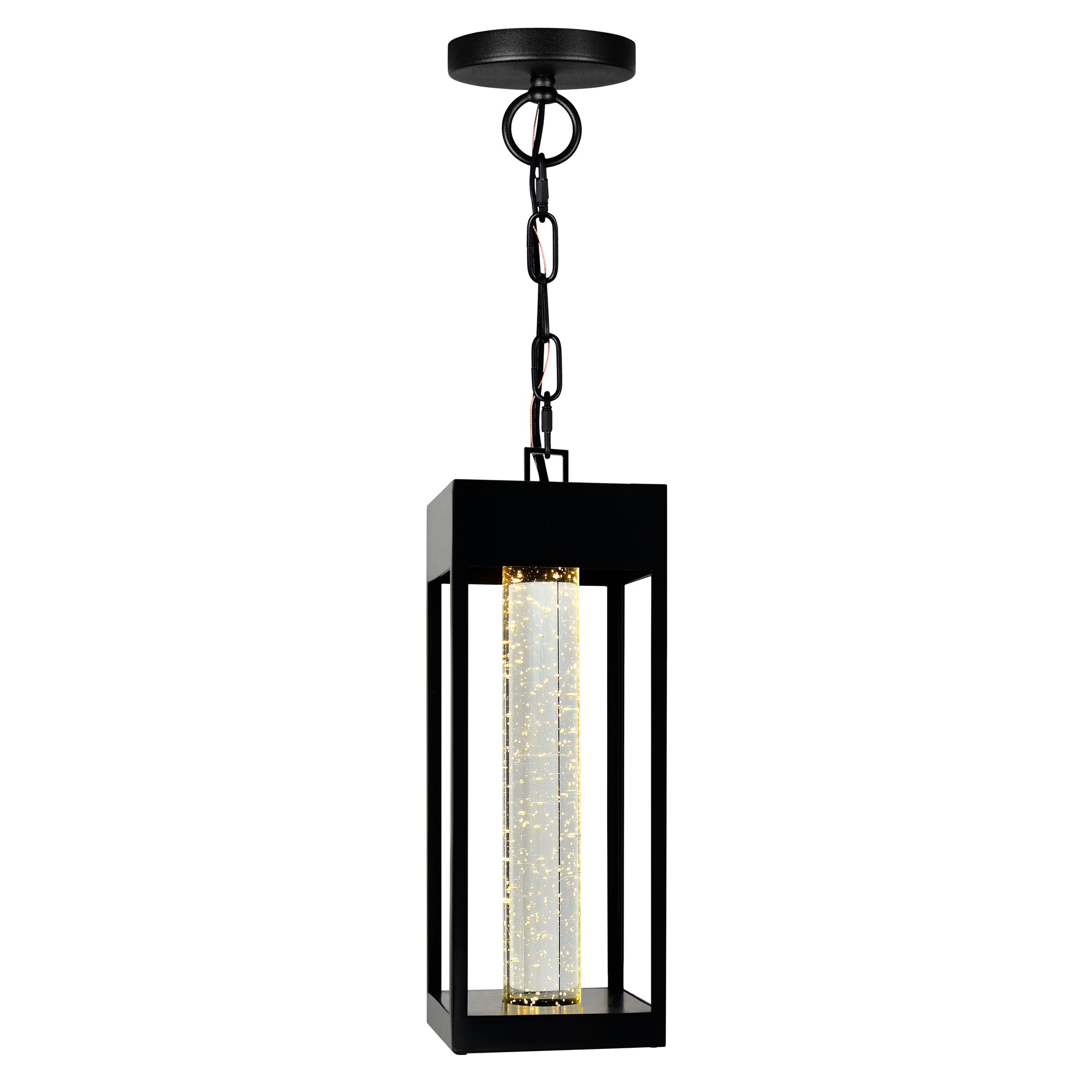 Rochester Led Integrated Black Outdoor Ceiling Light