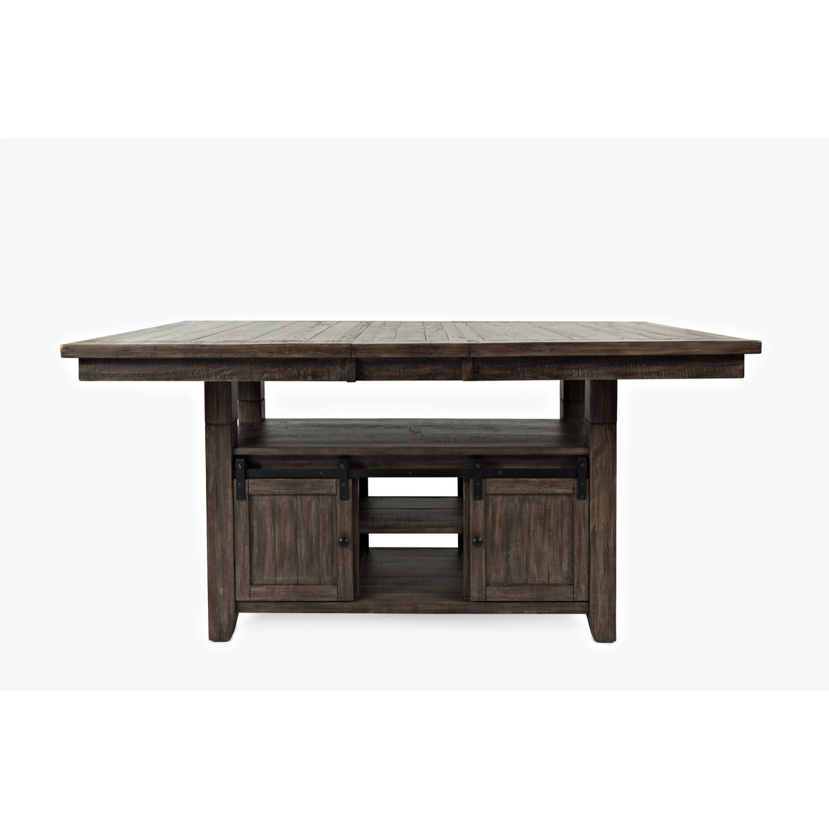 Madison County Rustic Reclaimed Solid Wood Farmhouse Adjustable Height 72' Dining Table