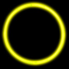 Glow Necklace Yellow Tube of Fifty