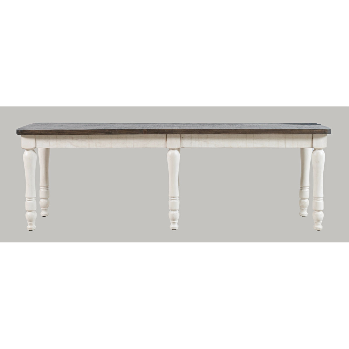 Madison County Rustic Reclaimed Solid Wood Farmhouse 54' Dining Bench