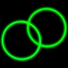 Glow Bracelet Green Tube of Fifty
