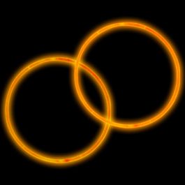 Glow Bracelet Orange Tube of Fifty