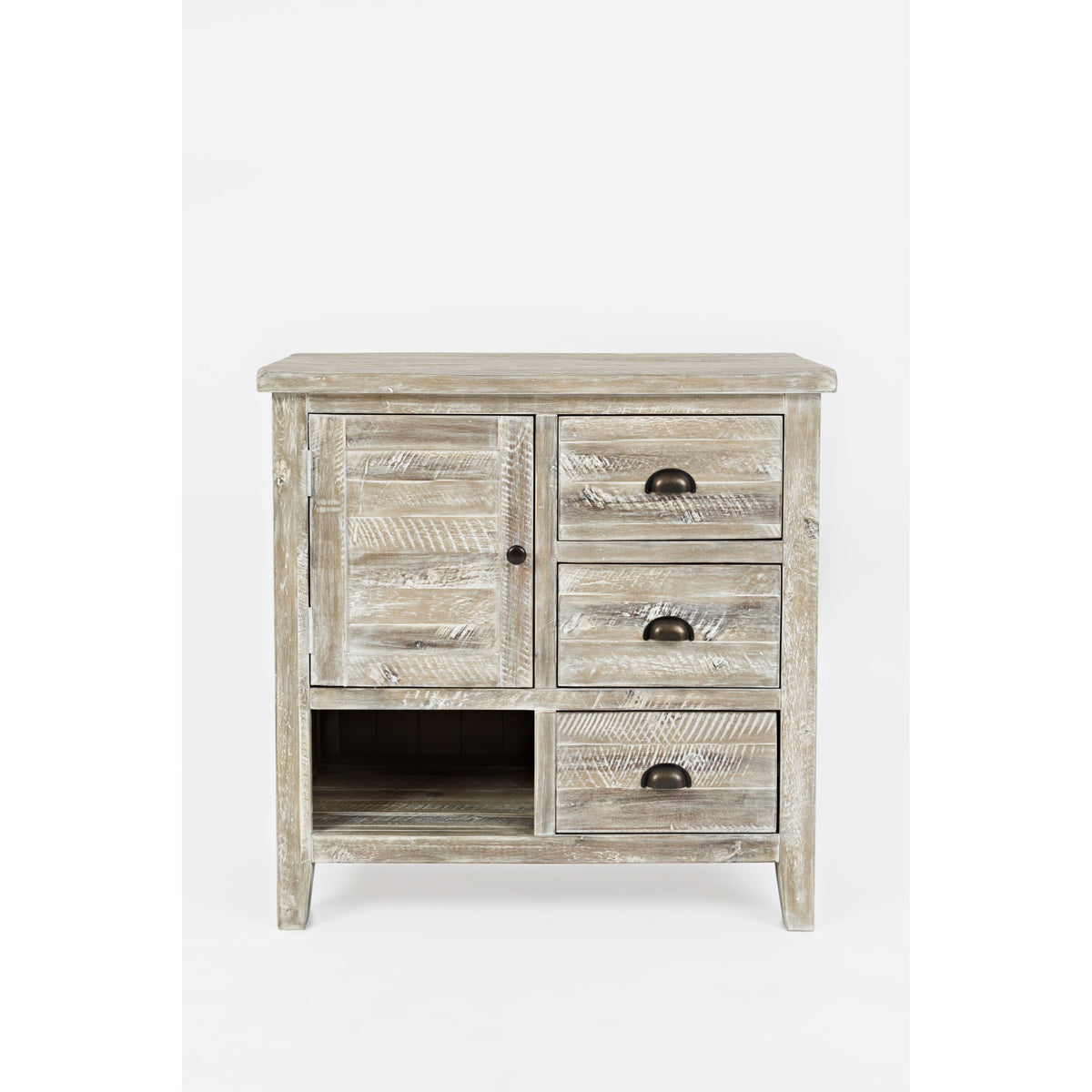 Artisan'S Craft Rustic Farmhouse Distressed Acacia Accent Chest
