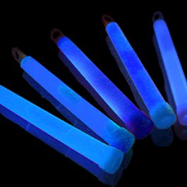 6 Inch Glow Sticks Blue