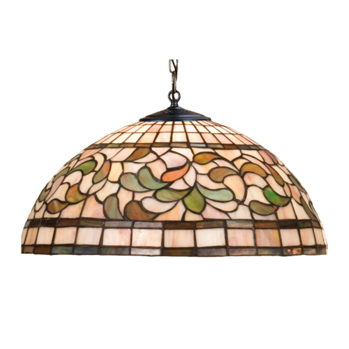 20'W Tiffany Turning Leaf Pendant