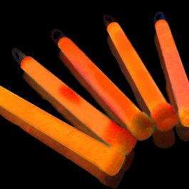 6 Inch Glow Sticks Orange