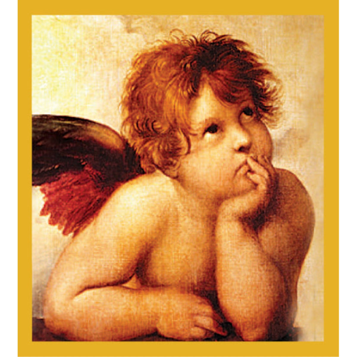 Sistine Chapel Angel - Magnetic Bookmark