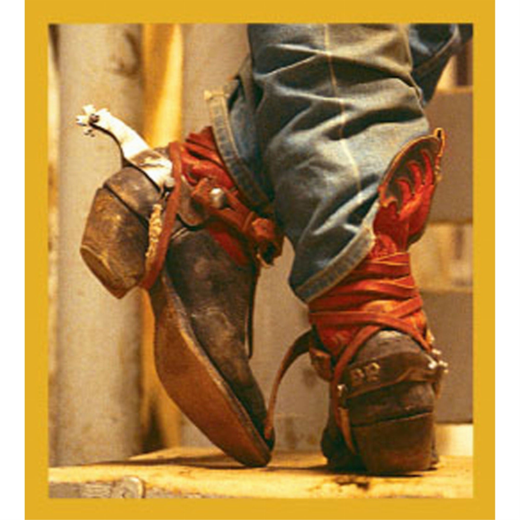 Crossed Boots - Magnetic Bookmark