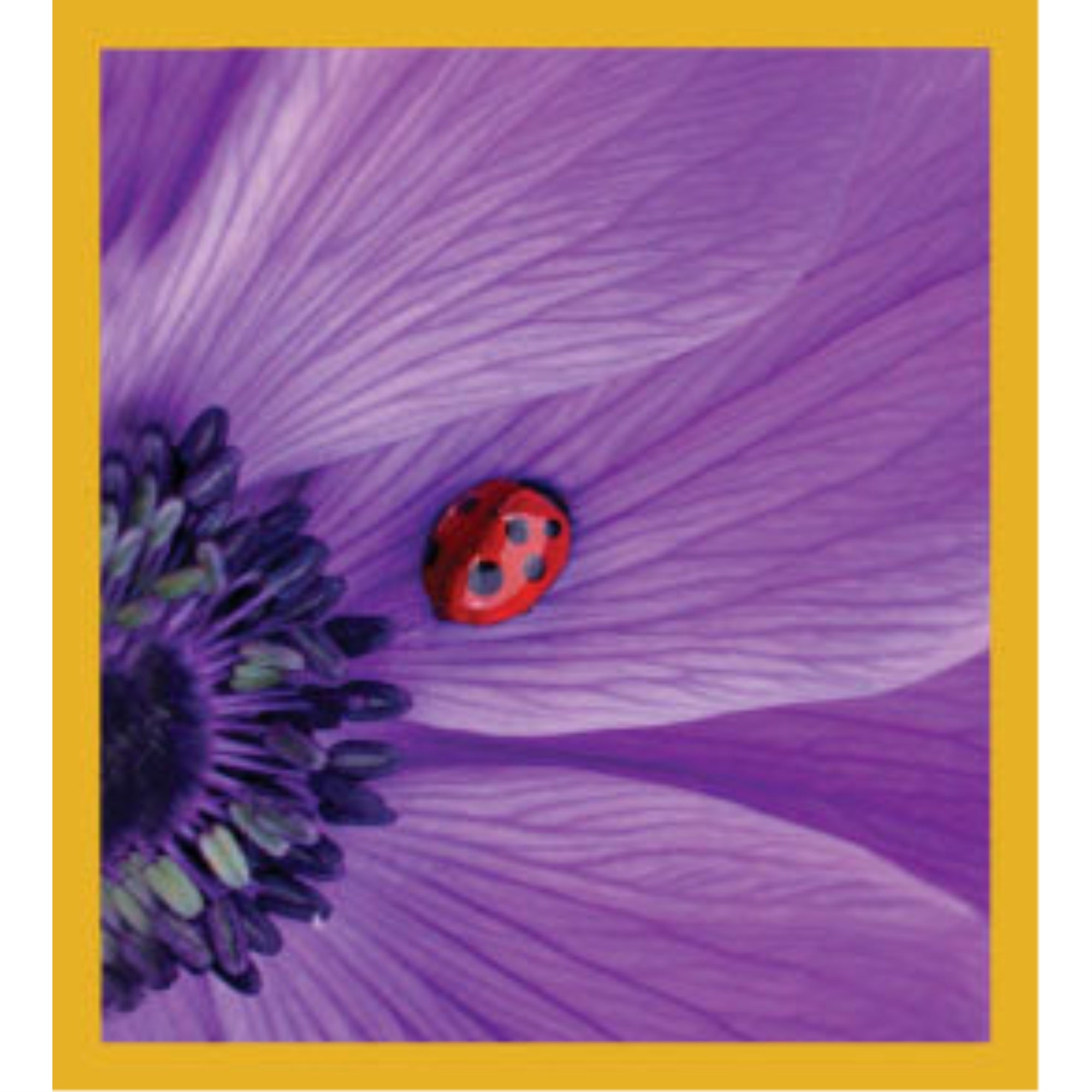 Purple Days - Magnetic Bookmark