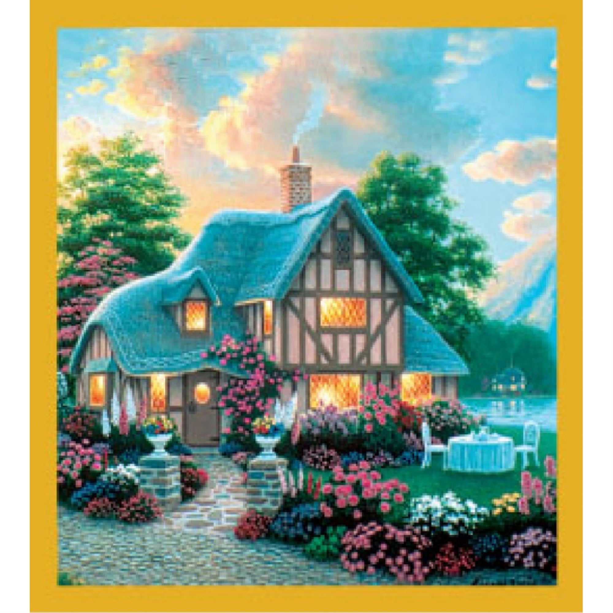 Lakeside Cottage - Magnetic Bookmark