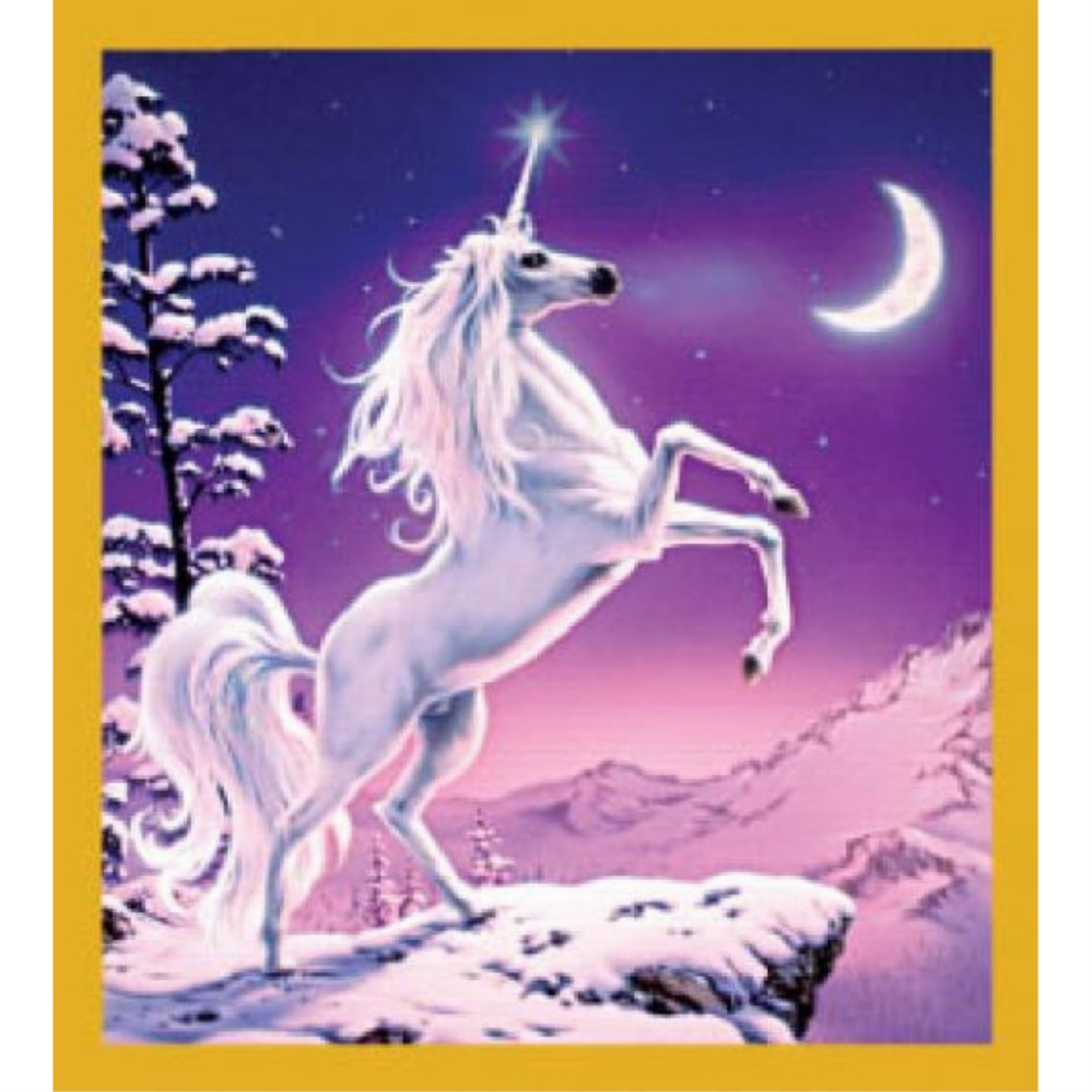 Moonlight Unicorn - Magnetic Bookmark