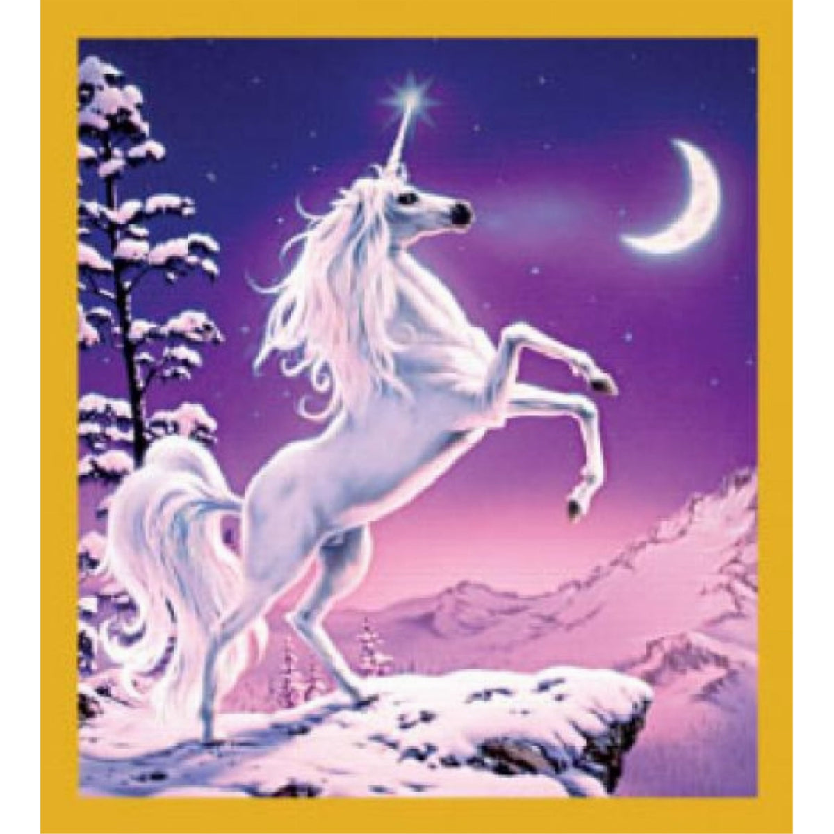 Moonlight Unicorn - Magnetic Bookmark