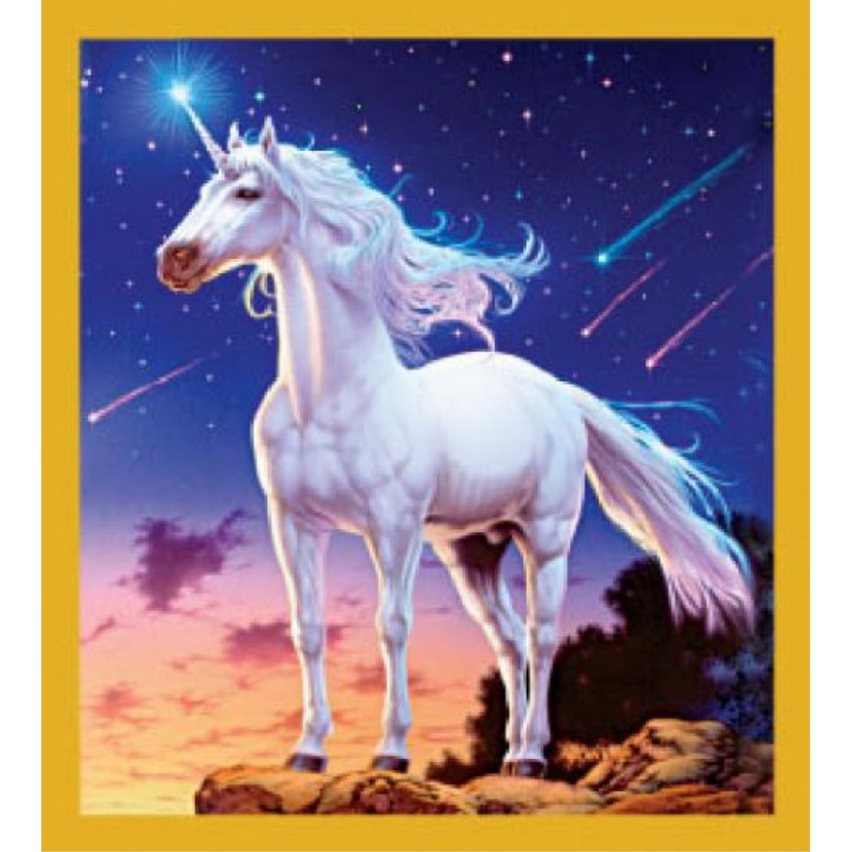 Unicorn Comets - Magnetic Bookmark