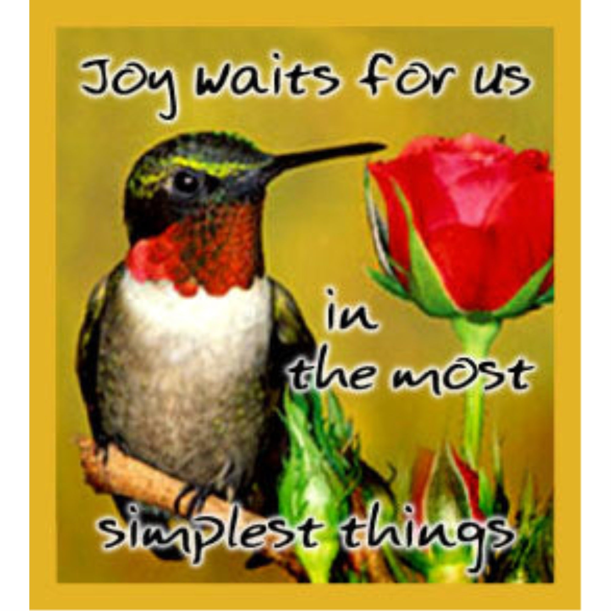 Joy Waits For Us - Magnetic Bookmark