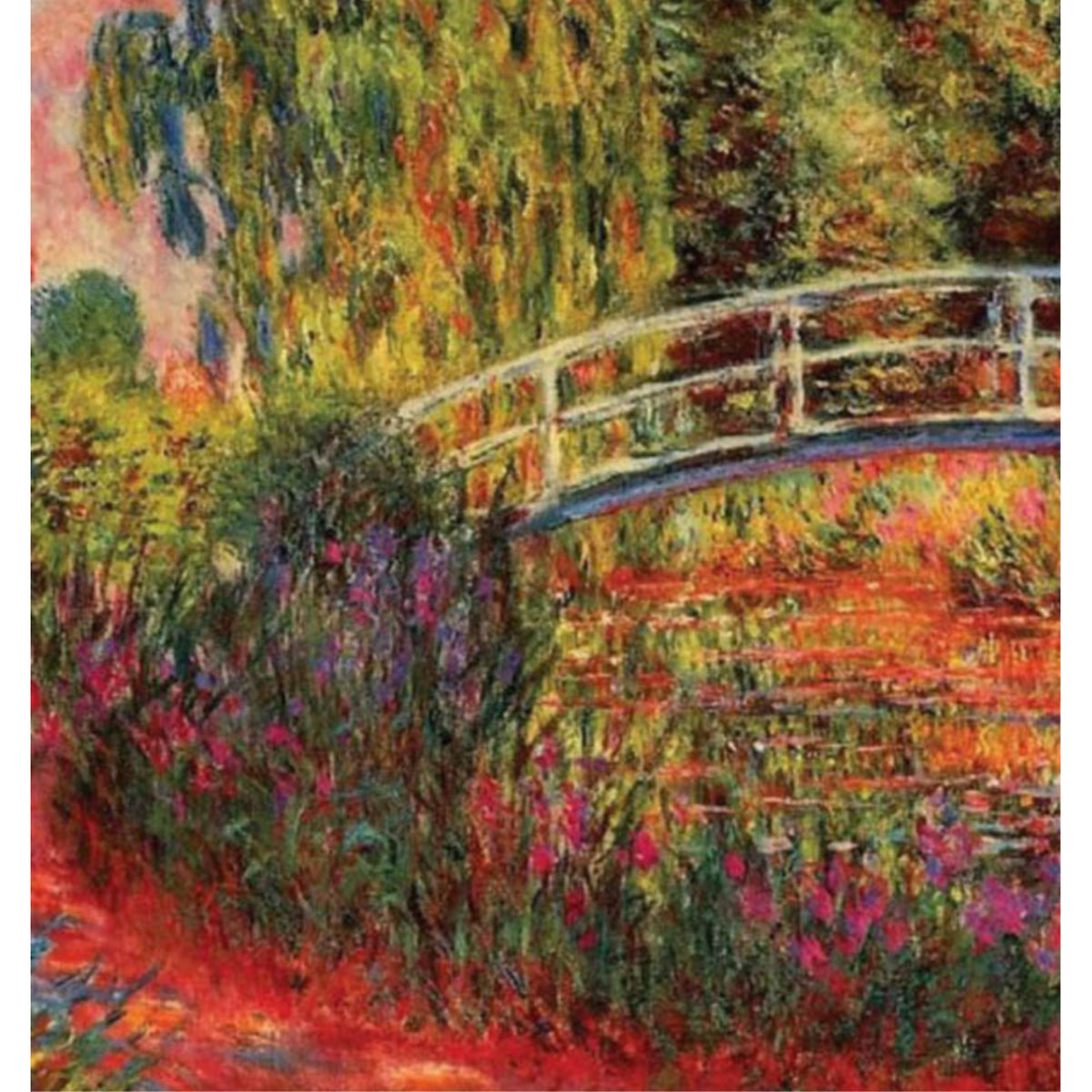 Le Pont Japonais (Monet) - Magnetic Bookmark