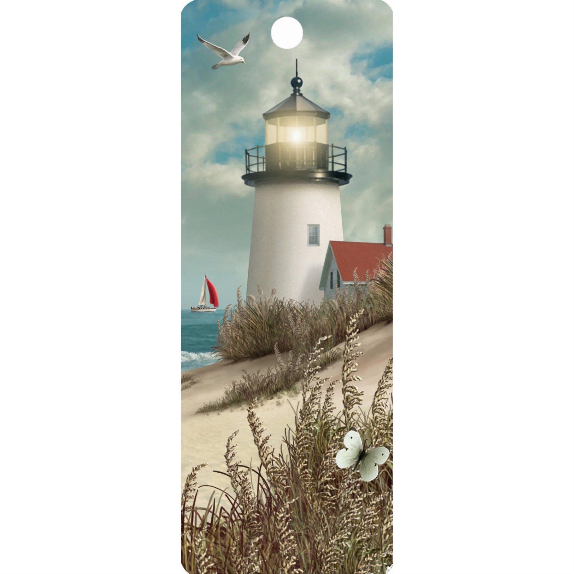 Peaceful Shore - 3D Bookmark