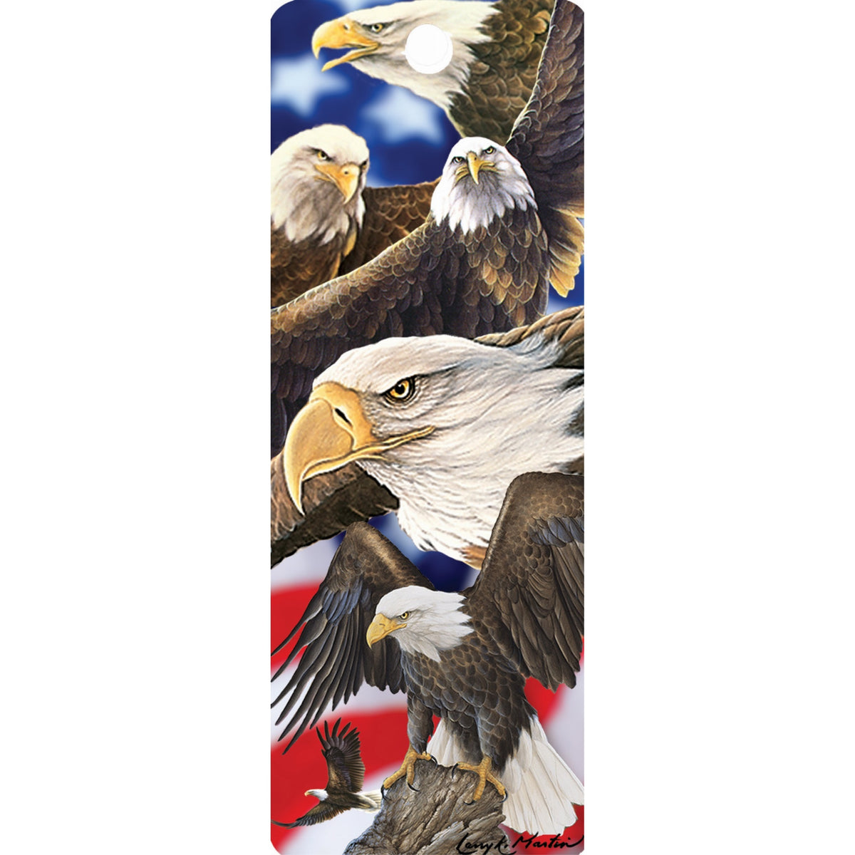 Eagle Eye - 3D Bookmark