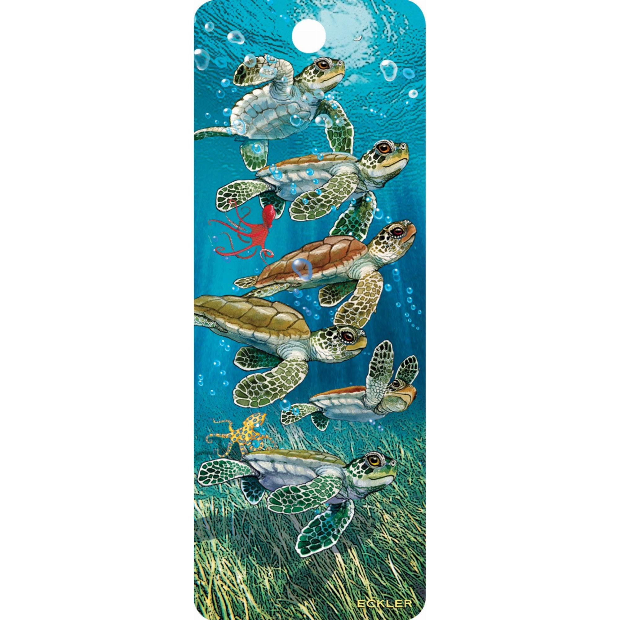Baby Sea Turtles - 3D Bookmark