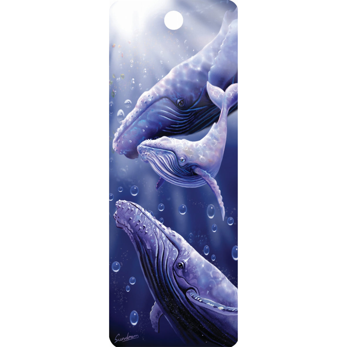Whale Of A Tale - 3D Bookmark