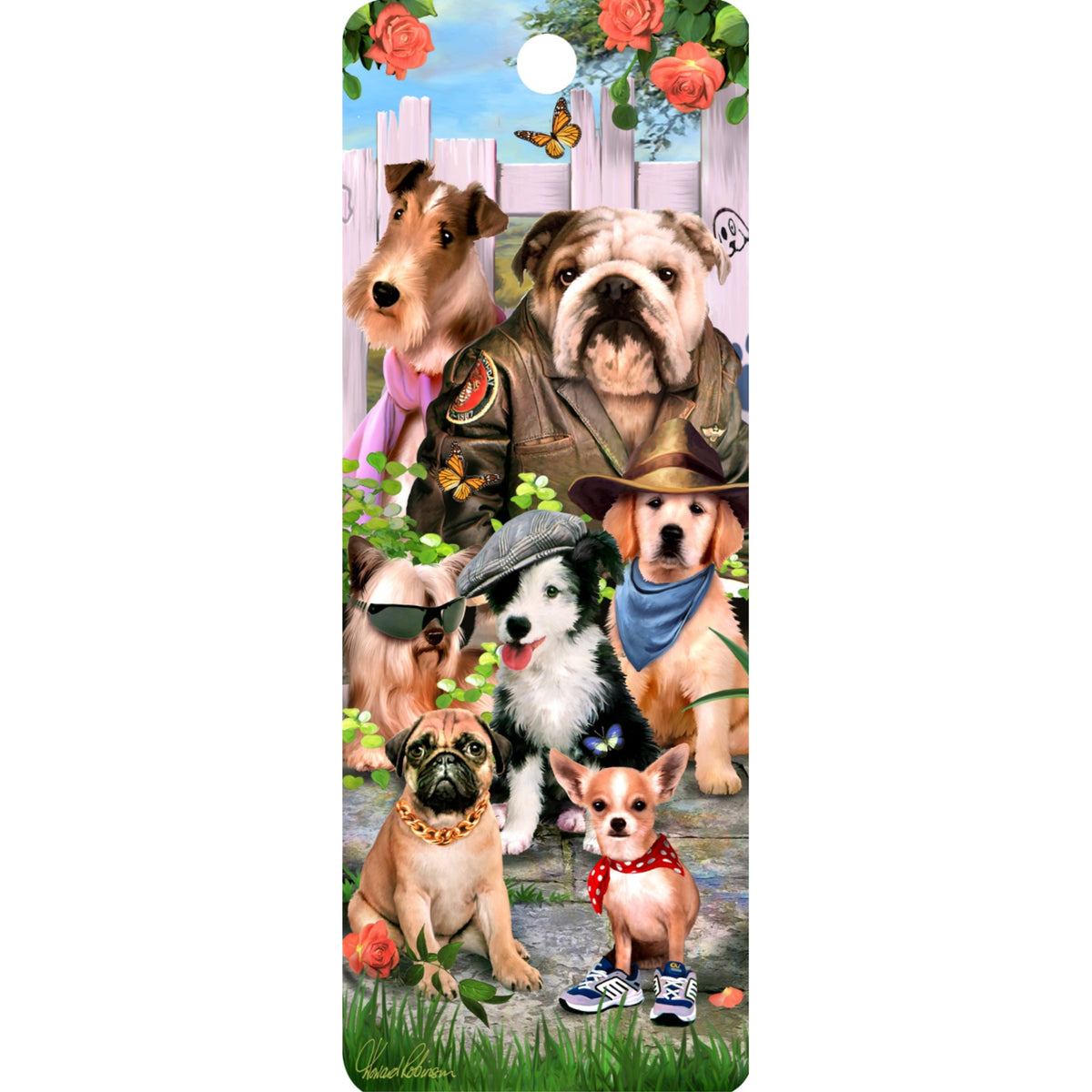 Cool Dudes - 3D Bookmark