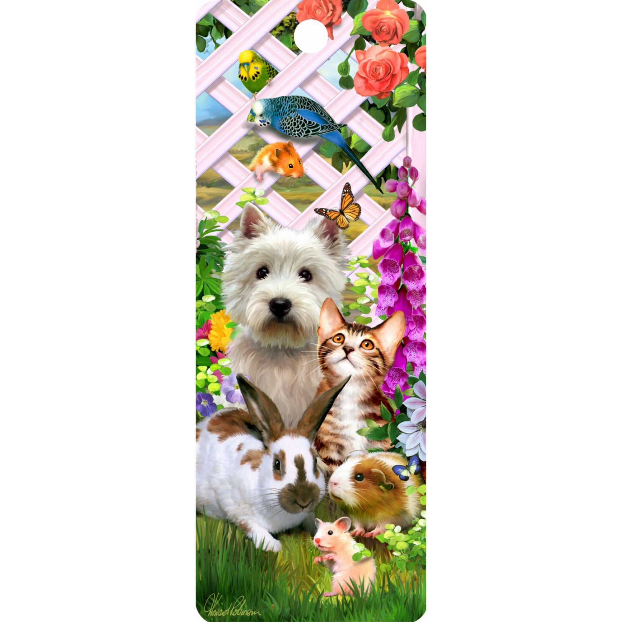 Garden Pals - 3D Bookmark