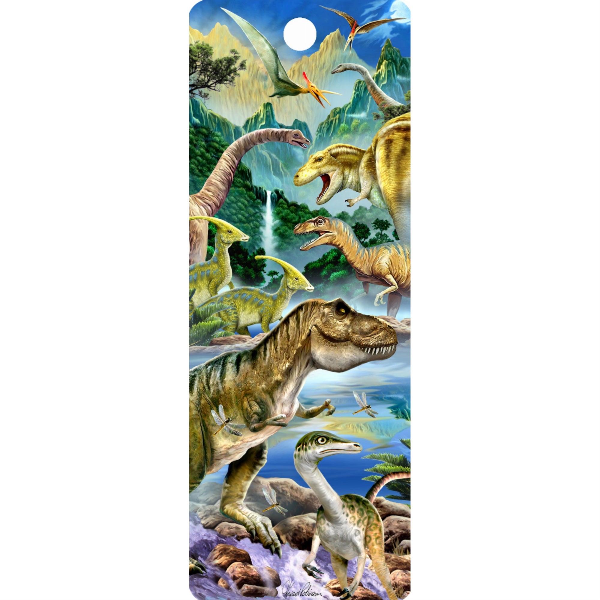 Dinosaur Valley - 3D Bookmark