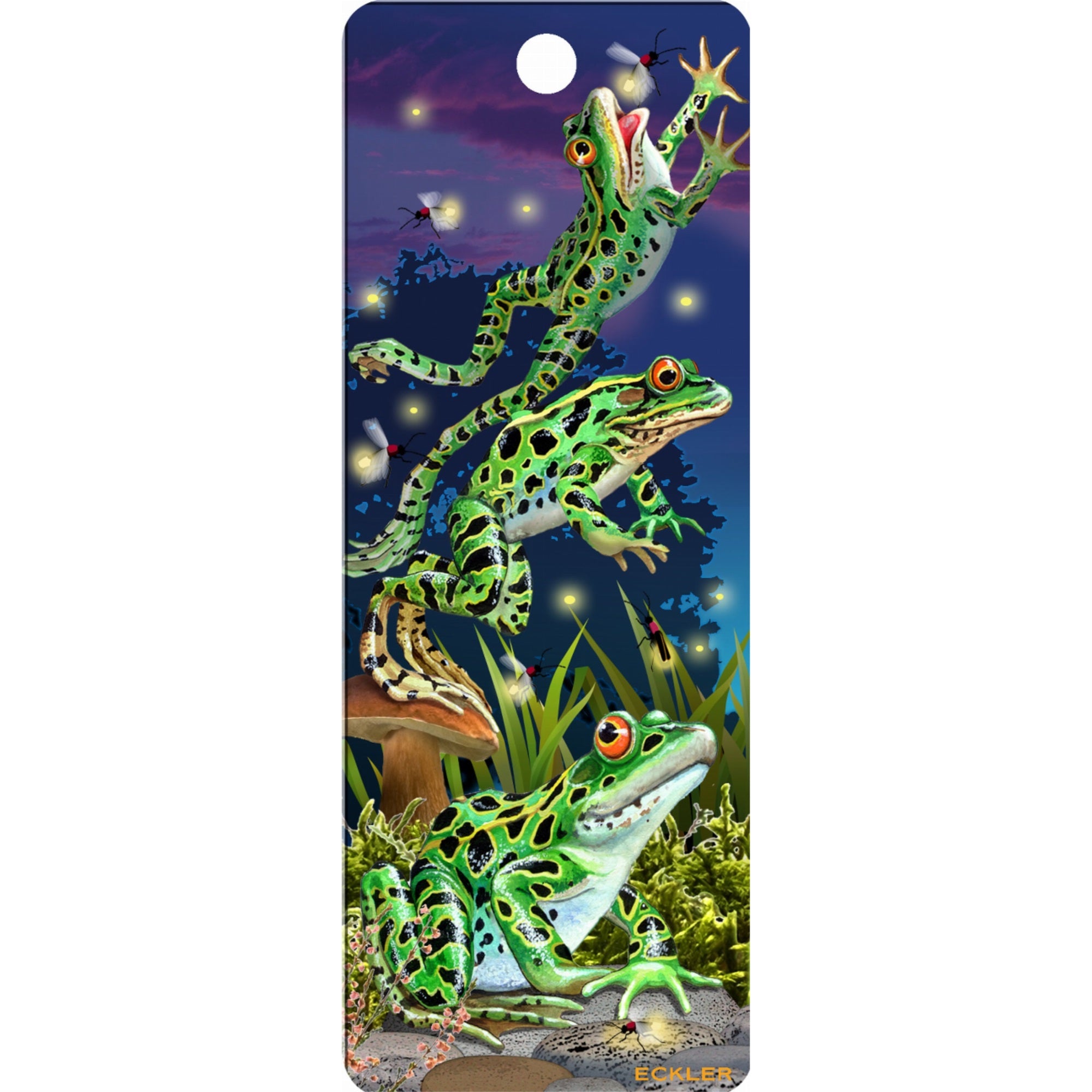 Lightning Bugs & Leapfrogs - 3D Bookmark