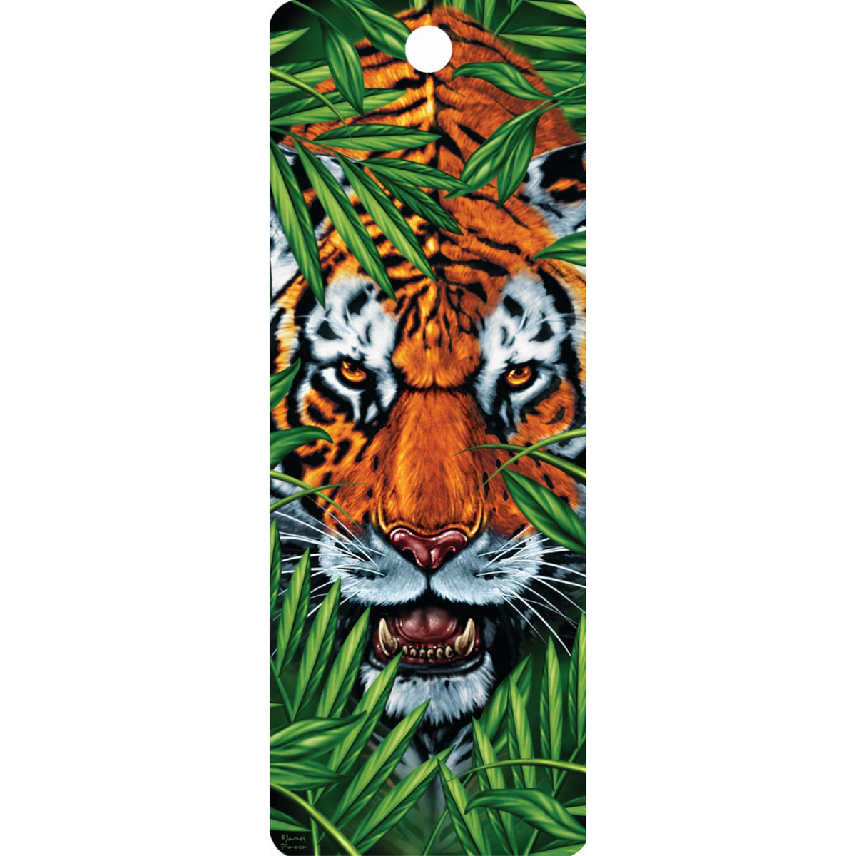Staredown Tiger - 3D Bookmark