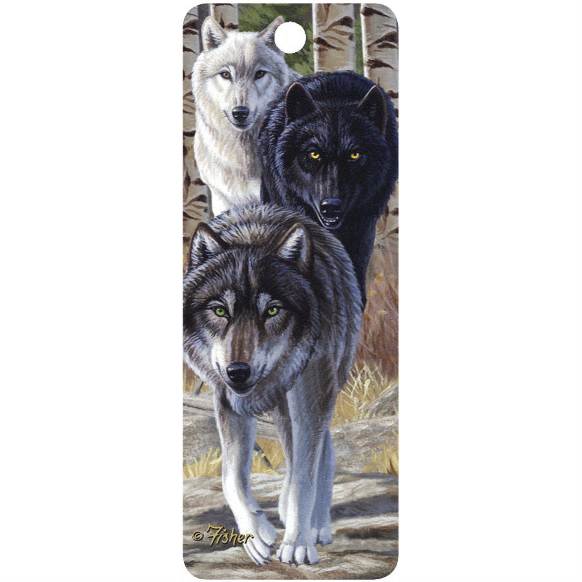Leader Of The Pack - 3D Bookmark