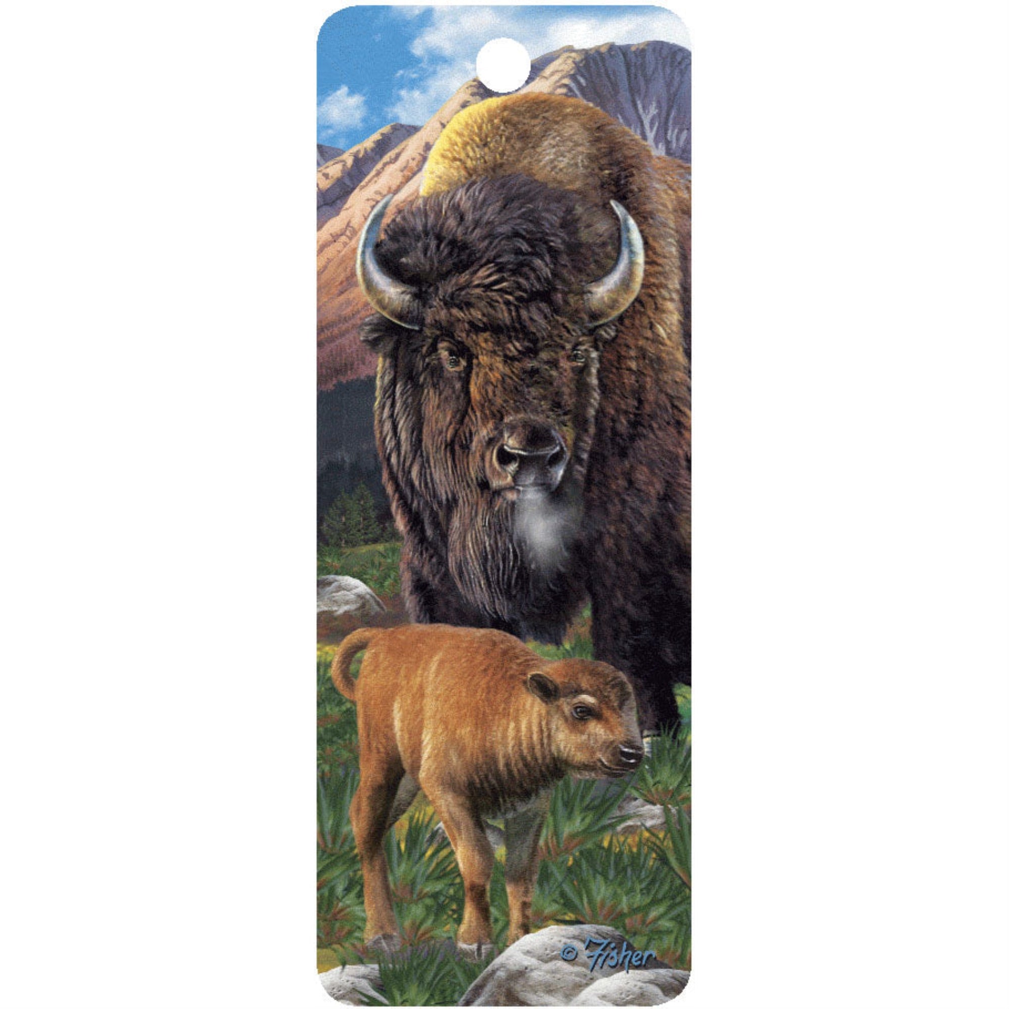 Big Buffalo - 3D Bookmark