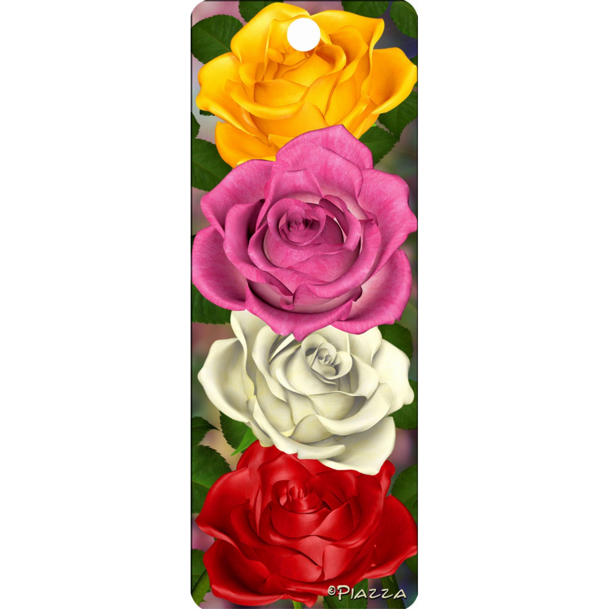 Beauty Of Roses - 3D Bookmark