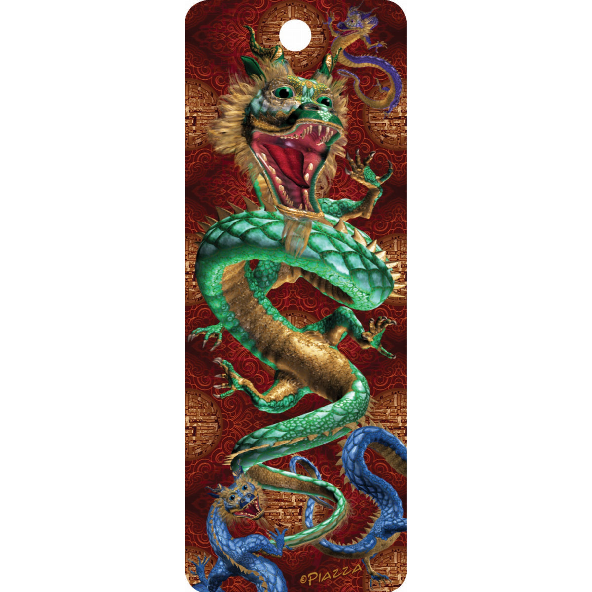 Eastern Dragon - 3D Bookmark