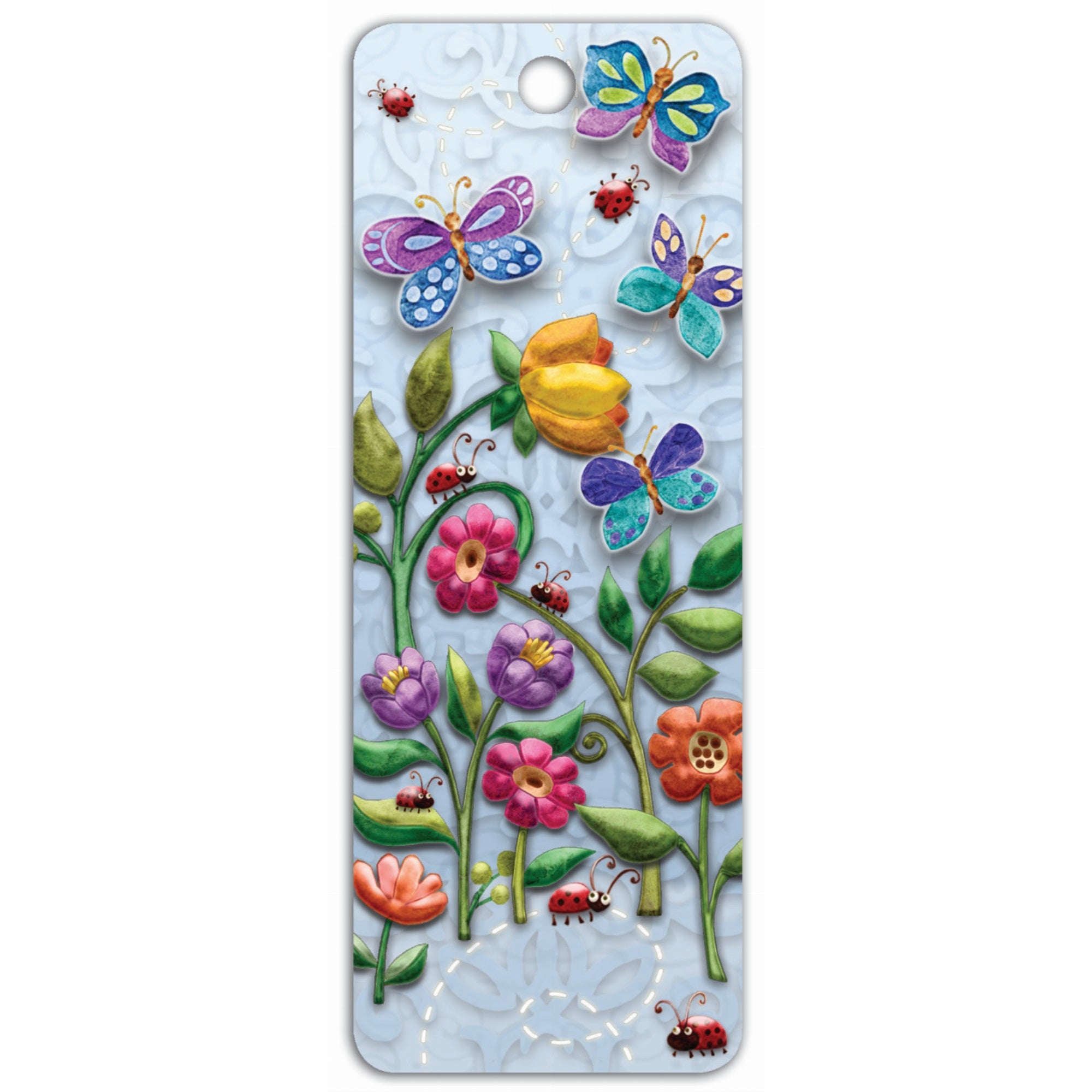 Bugs And Blooms - 3D Bookmark