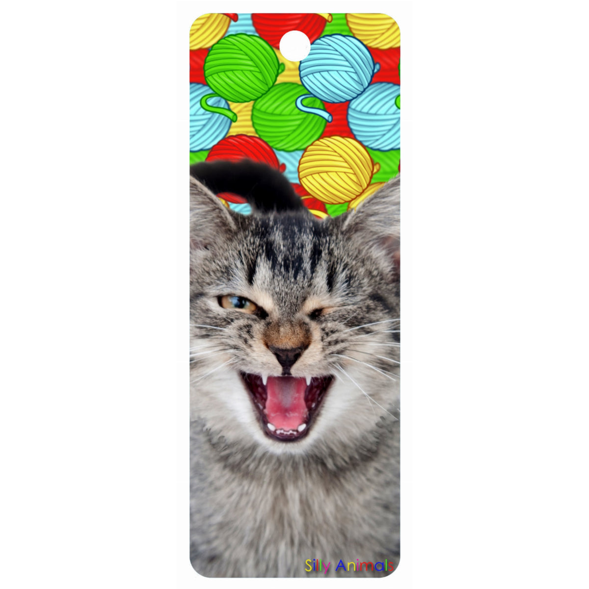 Cat Smiling - 3D Bookmark