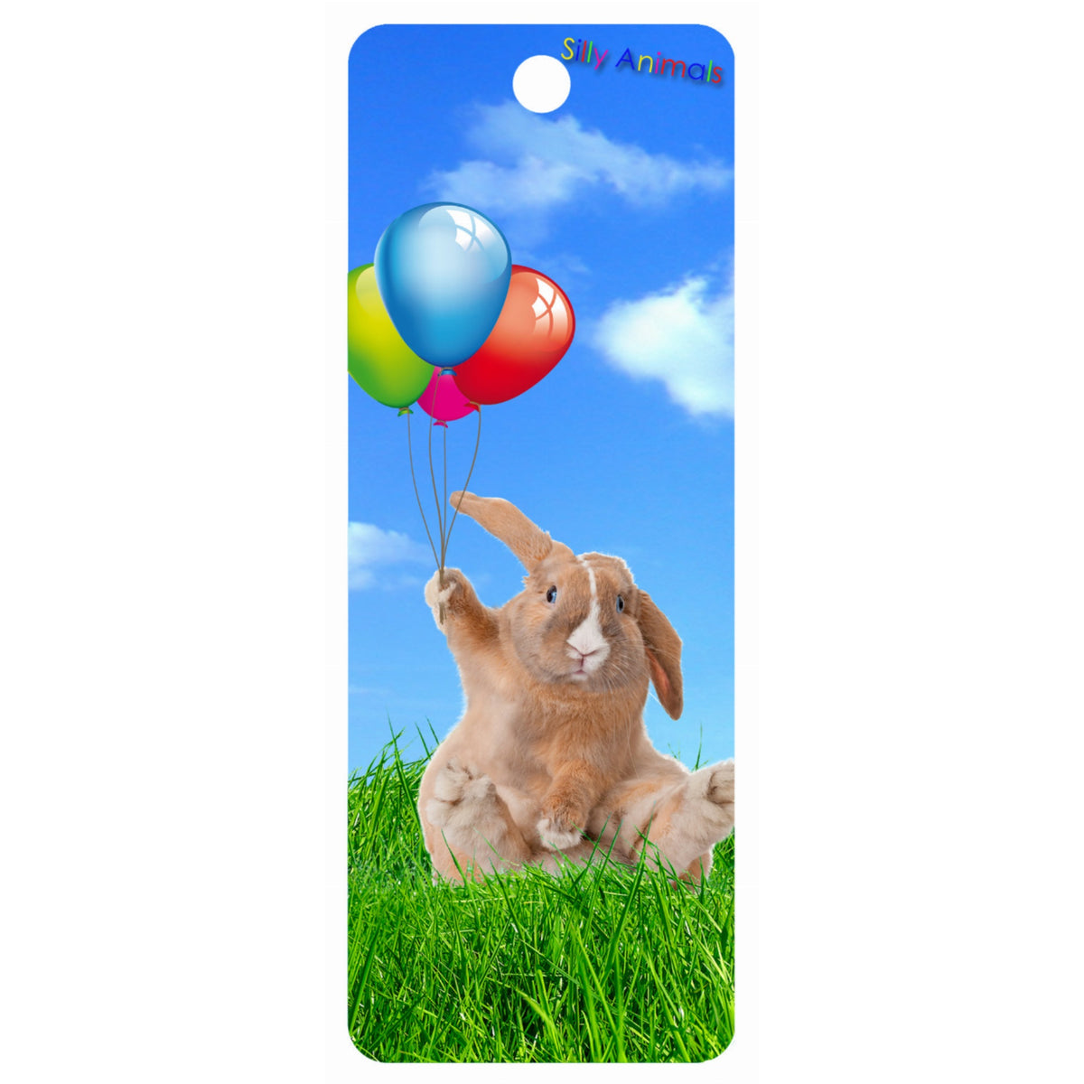 Rabbit Happy - 3D Bookmark
