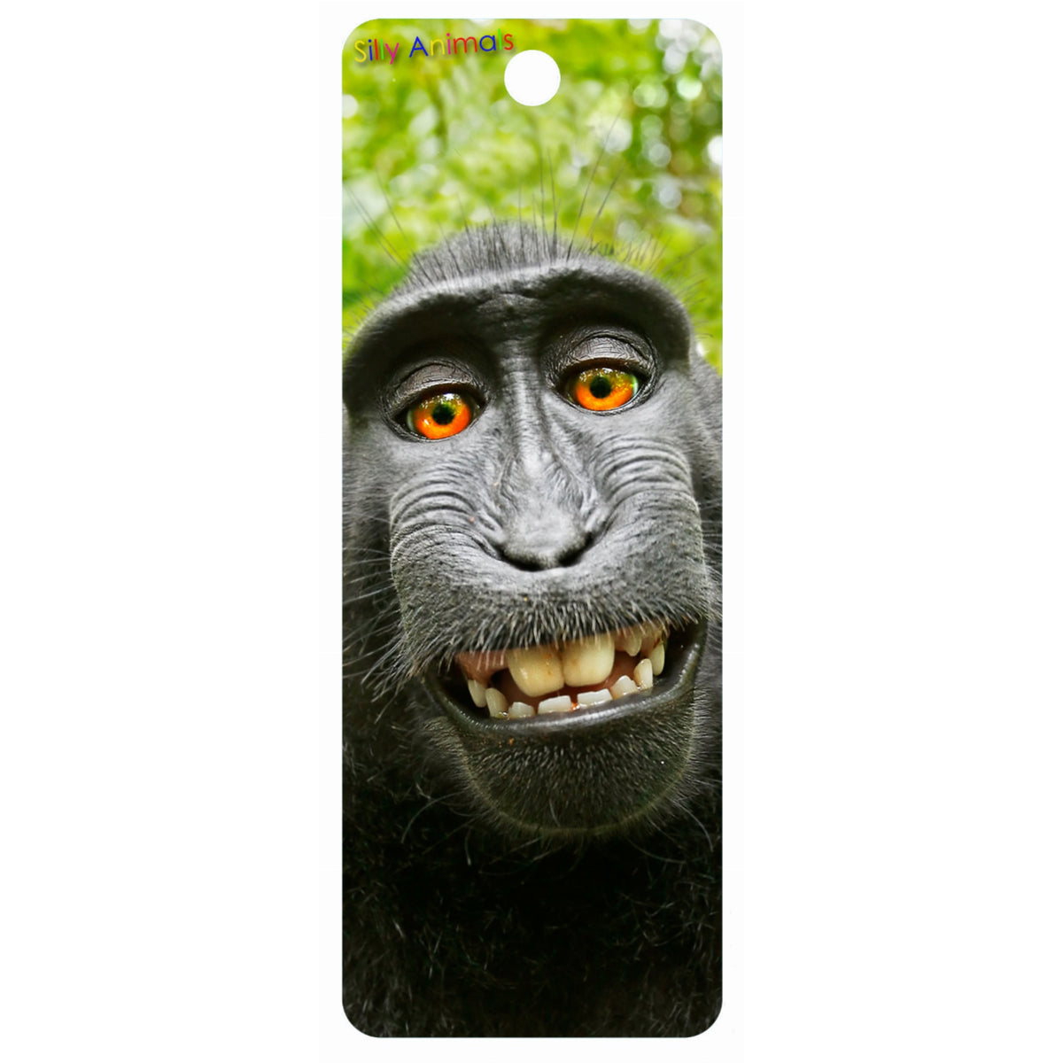 Monkey Selfie - 3D Bookmark