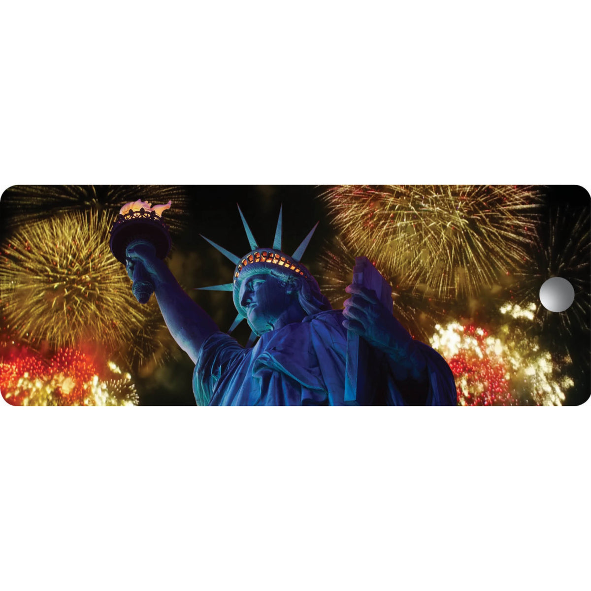 Statue Of Liberty Fireworks - Motion Bookmark