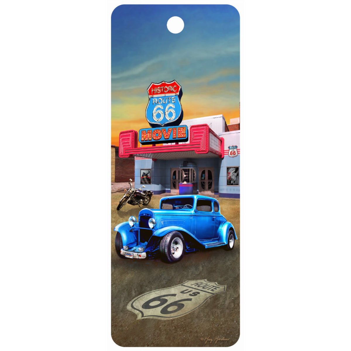Movie Theater Cars - 3D Bookmark