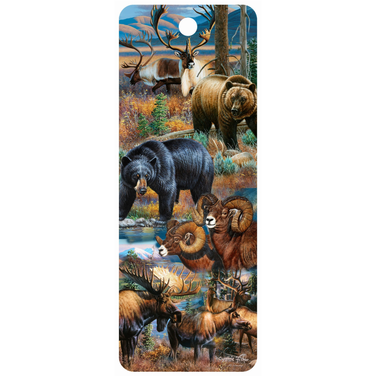 Northern Wildlife - 3D Bookmark