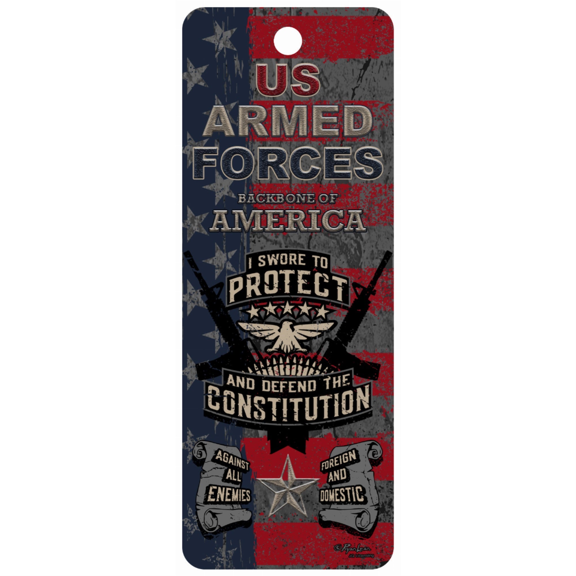 Armed Forces - 3D Bookmark