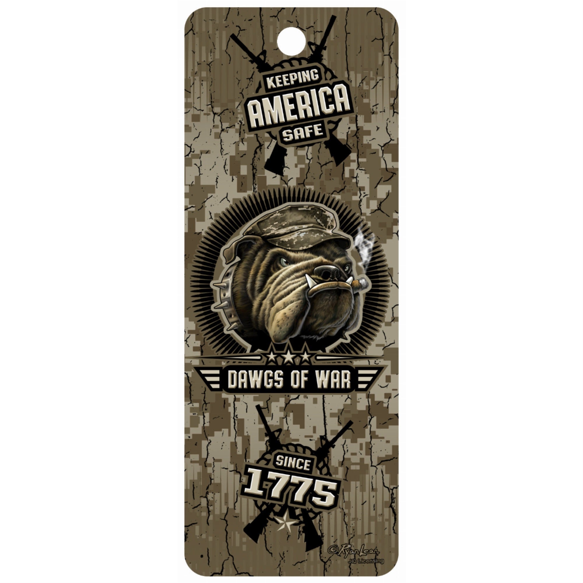 Dawgs Of War - 3D Bookmark