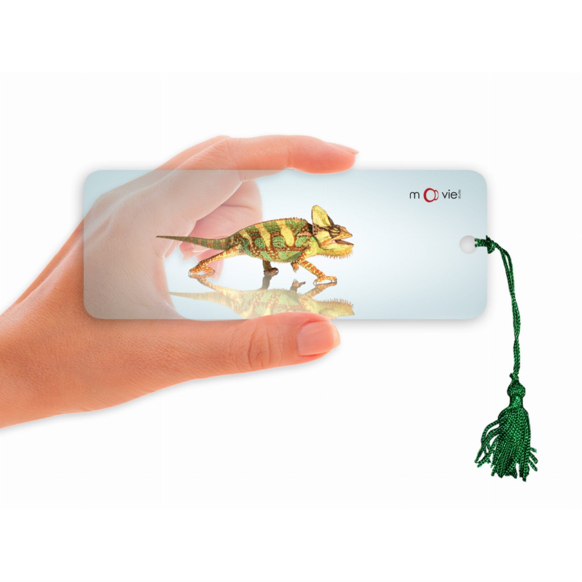 Chameleon- Clear Motion Bookmark
