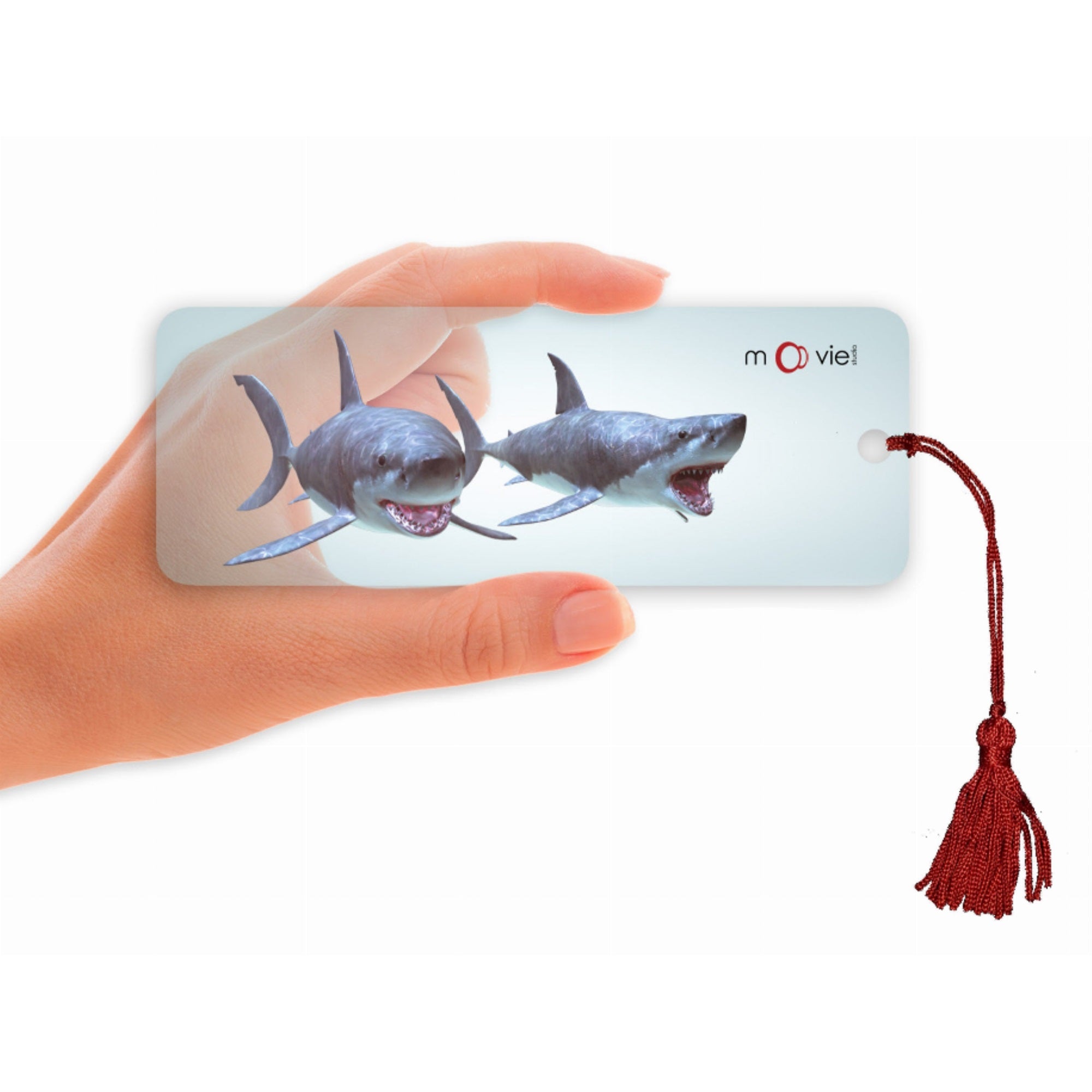 Sharks- Clear Motion Bookmark