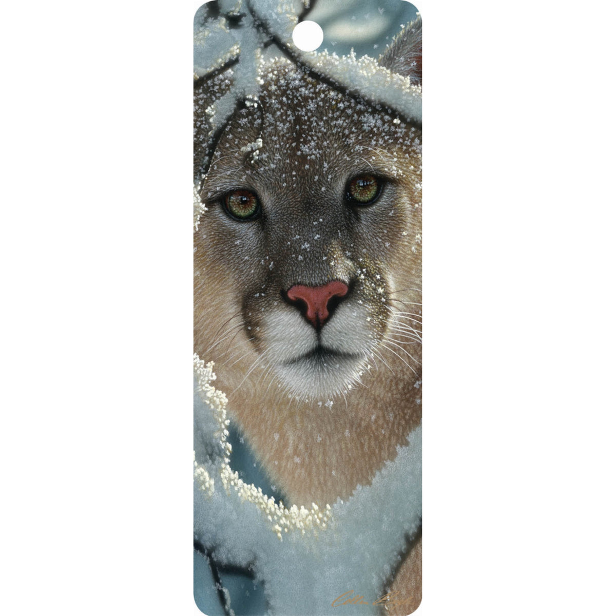 Silent Encounter - 3D Bookmark